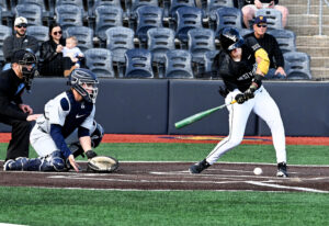 WVU baseball holds off big BYU bats to take Game 1 of series